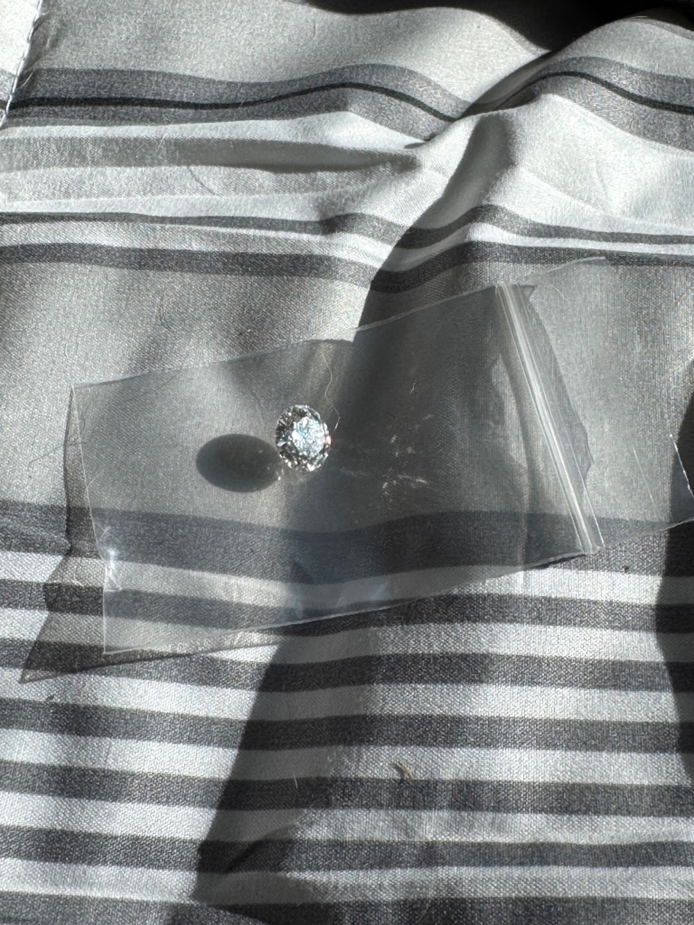 5.04 Ct Lab diamond loose.